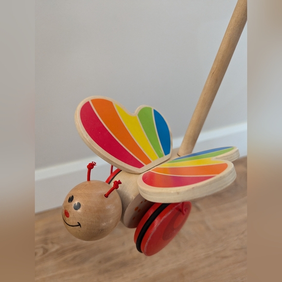 Hape Butterfly Push Toy - Picture 2 of 5
